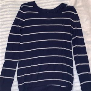 Striped Blue and White Sweater